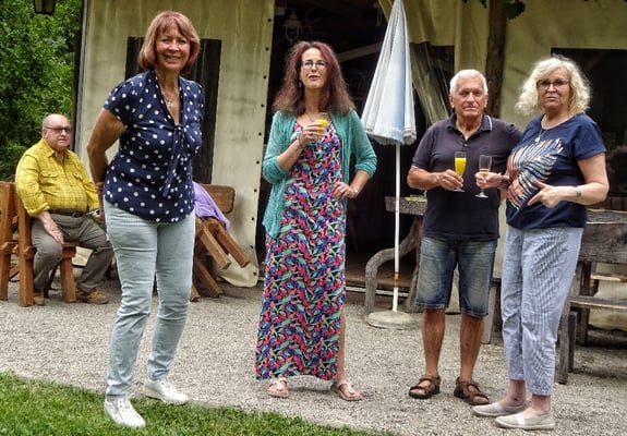 Elfi, Gudrun, Joschi & Susanne