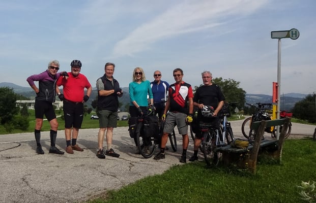 Unser Begleitschutz :-)