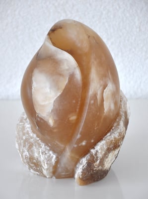 Conchiglia 37, B18xH20xT20cm, Alabaster Spanien, 2013