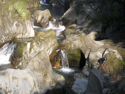 Raufenfall Waterfall with kolks