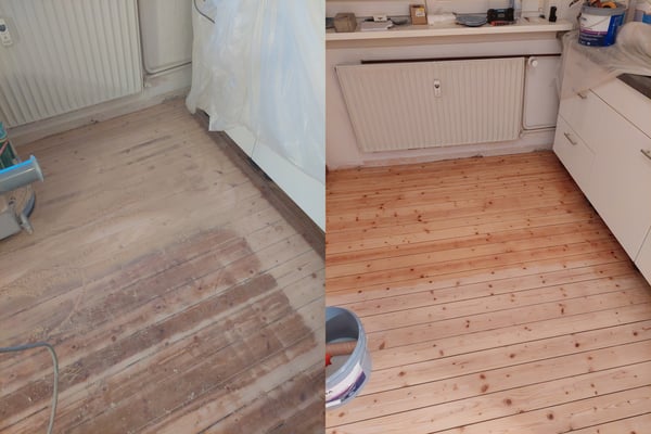 Aufbereitung eines Bodens 1