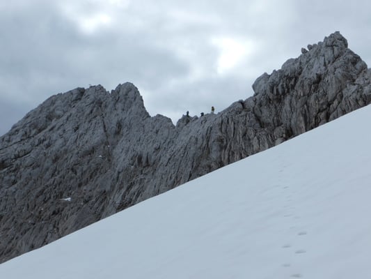 Hohes Dirndl Überschreitung Dachstein Bergführer