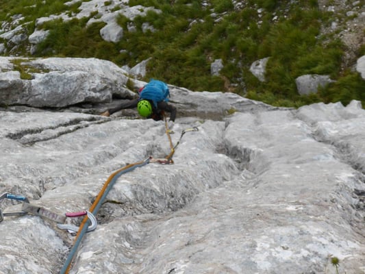 Klettern im Salzkammergut mit Bergführer