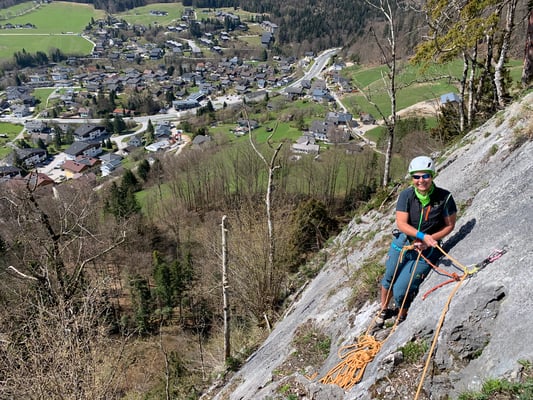 Klettern Bergführer Salzkammergut 
