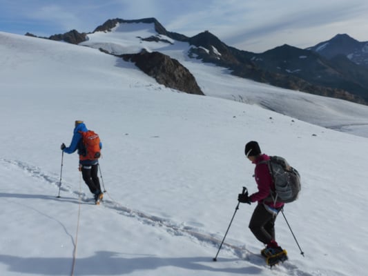 Sonklarspitze Stubaier Alpen  Bergführer