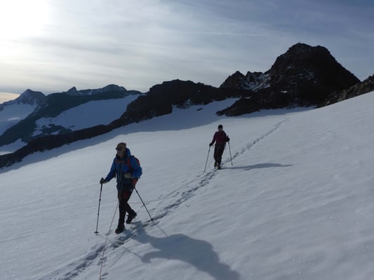 Sonklarspitze Stubaier Alpen  Bergführer