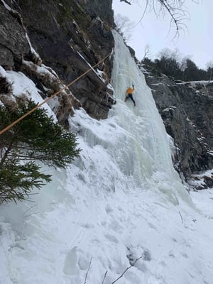 Bergführer Eisklettern Eiskletterkurse