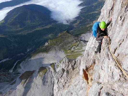 Hoher Dachstein Steinerweg mit Bergführer
