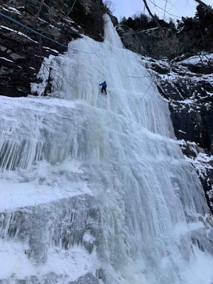 Bergführer Eisklettern Eiskletterkurse