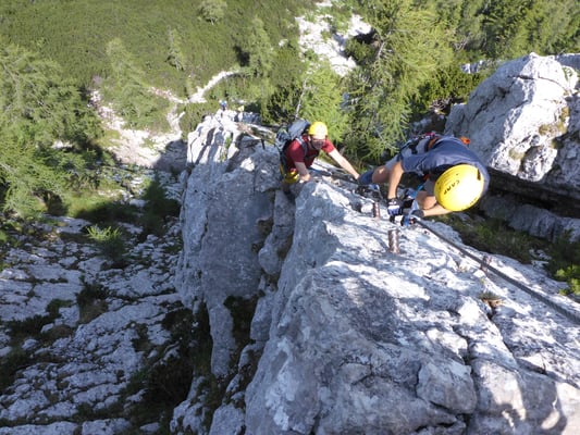 Bergführer Klettersteig Katrin Bad Ischl Klettersteigkurse