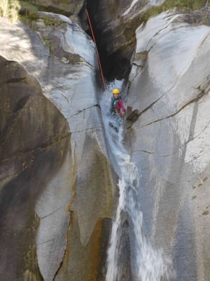 Tessin Canyoning Bergführer
