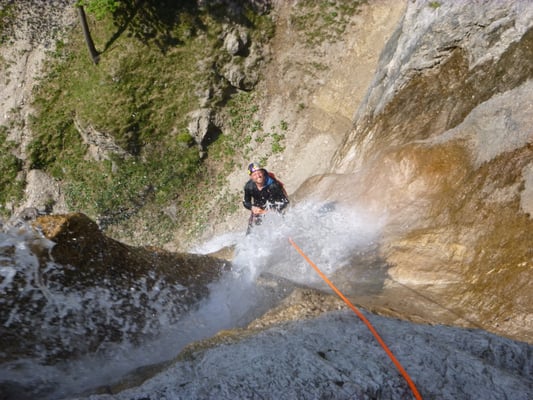 Canyoning Salzkammergut Burgau Strubklamm Almbach