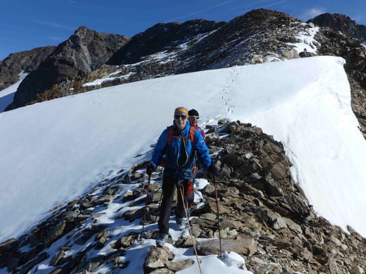 Sonklarspitze Stubaier Alpen  Bergführer