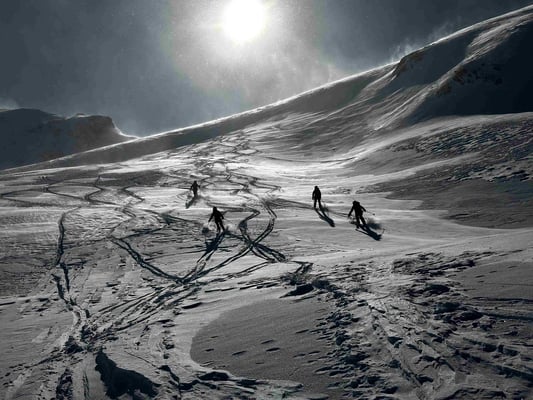 Bergführer Skitouren Heidelberger Hütte