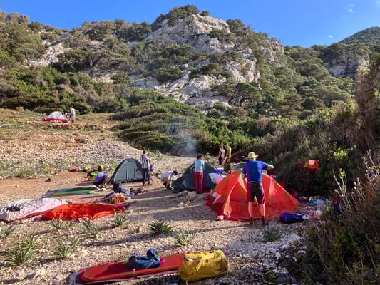 Bergführer Selvaggio Blu Sardinien