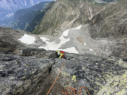 Bergführer Klettern Ötztal Acherkogel Nordgrat