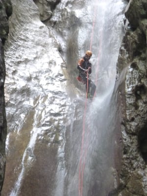 Canyoning Salzkammergut Burgau Strubklamm Almbach