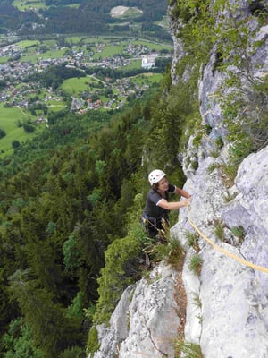 Klettern im Salzkammergut Bergführer
