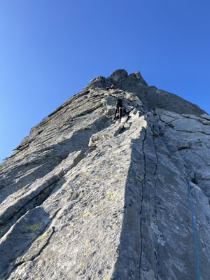 Bergführer Klettern Piz Badile Nordkante