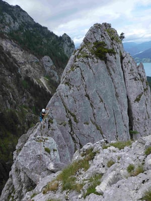 Klettern im Salzkammergut Bergführer