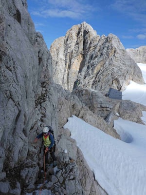 Hohes Dirndl Überschreitung Dachstein Bergführer