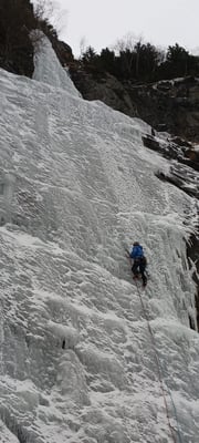 Bergführer Eisklettern Eiskletterkurse