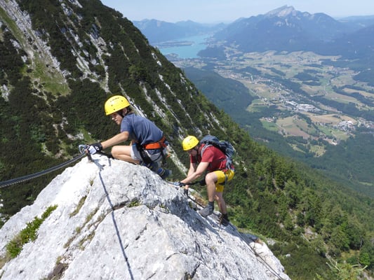 Bergführer Klettersteig Katrin Bad Ischl Klettersteigkurse