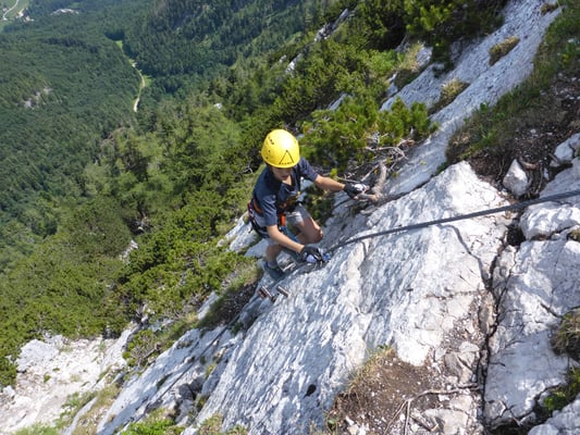 Bergführer Klettersteig Katrin Bad Ischl Klettersteigkurse