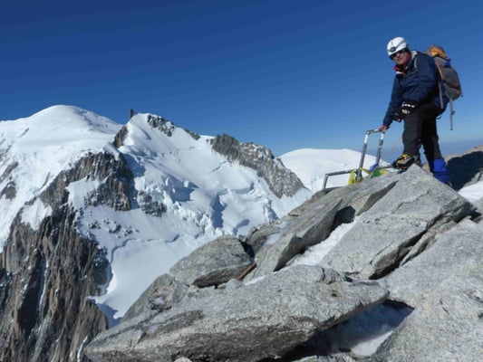 Mont Blanc Überschreitung Bergführer