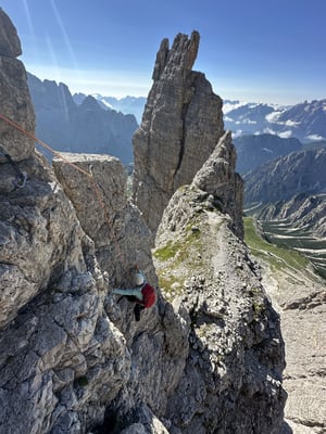 Bergführer Klettern Große Zinne Kleine Zinne Westliche Zinne