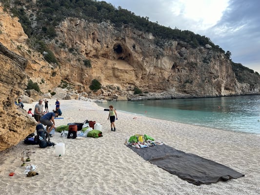 Bergführer Selvaggio Blu Sardinien