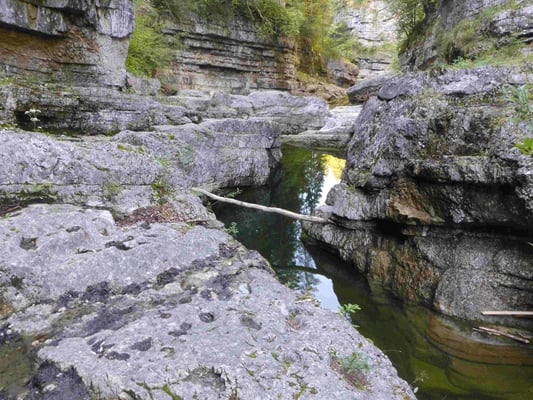 Canyoning Almbach Almbachklamm Strubklamm