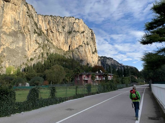 Klettern mit Bergführer in Arco Gardasee