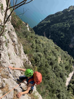 Klettern Gardasee Arco Bergführer