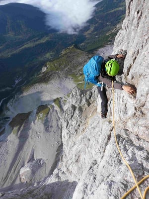 Hoher Dachstein Steinerweg mit Bergführer