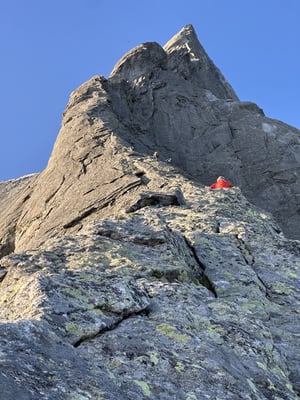 Bergführer Klettern Piz Badile Nordkante