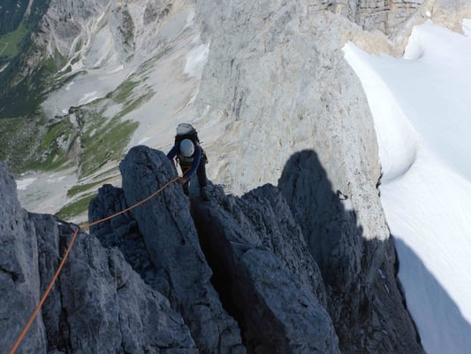 Hohes Dirndl Überschreitung Dachstein Bergführer