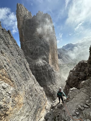 Bergführer Klettern Große Zinne Kleine Zinne Westliche Zinne