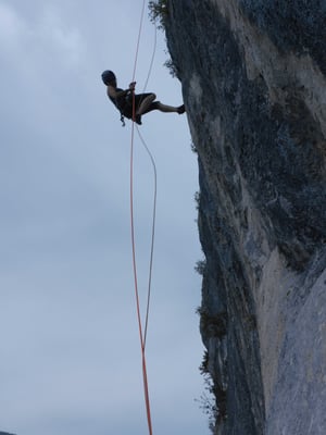 Bergführer Sportklettern Salzkammergut Seenot