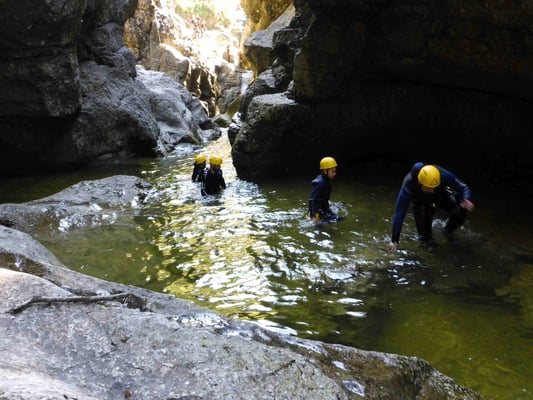 Canyoning Almbach Almbachklamm Strubklamm