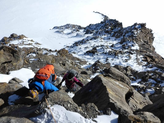 Sonklarspitze Stubaier Alpen  Bergführer