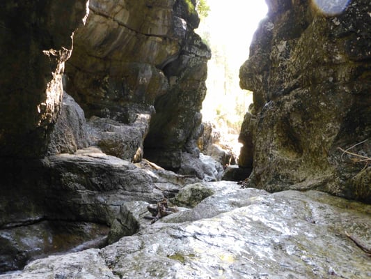 Canyoning Almbach Almbachklamm Strubklamm
