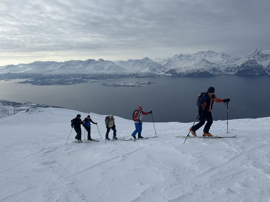 Bergführer Skitouren Norwegen Lyngen Alps