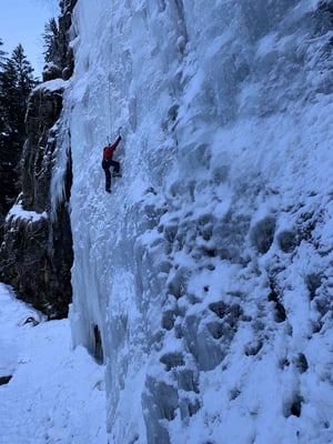 Bergführer Eisklettern Eiskletterkurse