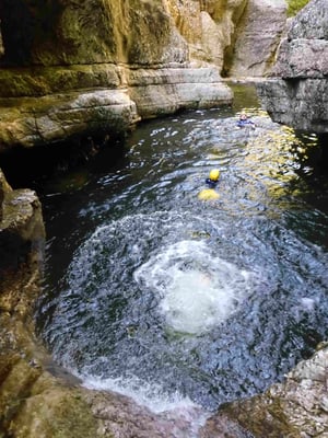 Canyoning Almbach Almbachklamm Strubklamm