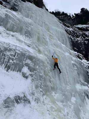 Bergführer Eisklettern Eiskletterkurse