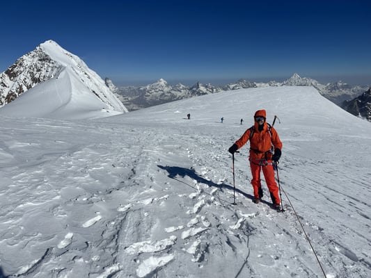 Bergführer Monte Rosa Vincentpyramide Balmenhorn Ludwigshöhe Gran Paradiso