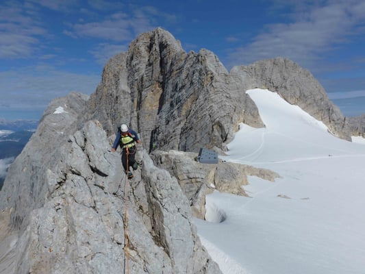Hohes Dirndl Überschreitung Dachstein Bergführer