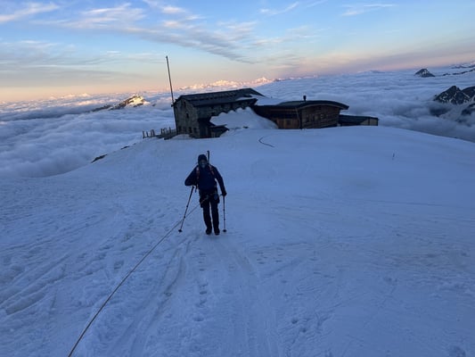 Bergführer Monte Rosa Vincentpyramide Balmenhorn Ludwigshöhe Gran Paradiso