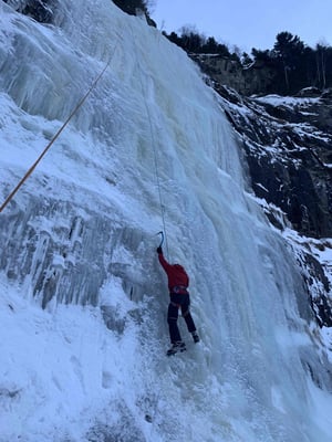 Bergführer Eisklettern Eiskletterkurse